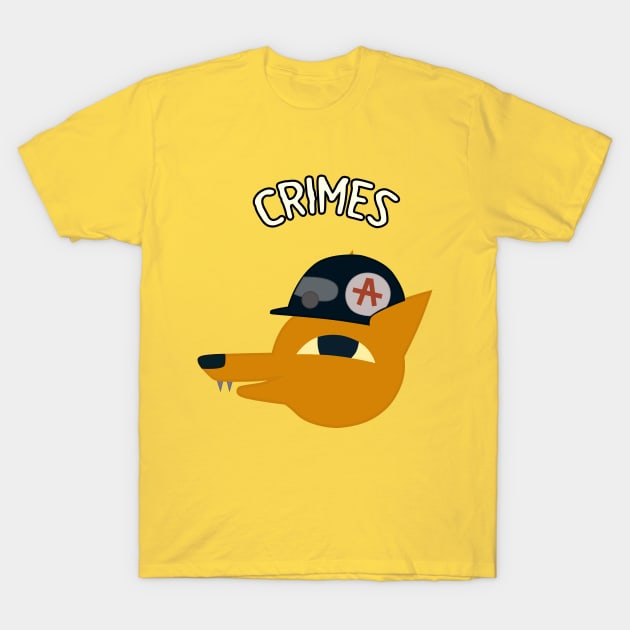 Night in the woods Gregg Crimes T-Shirt by MigiDesu